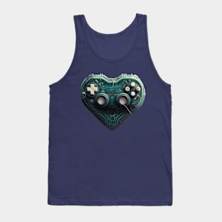 Gamer heart Tank Top